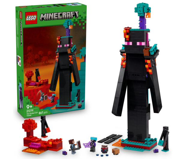 LEGO Minecraft 21279 Wieża Endermana - 1331615 - zdjęcie 2